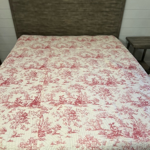 Pine Cone Hill Bedding Pinecone Hill Red Toile Quilt Fullqueen